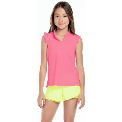 LuckyInLove Jr polo Pleat Me Up 24 růžové – Zboží Dáma
