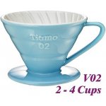 Tiamo Dripper keramický V01 modrý – Hledejceny.cz