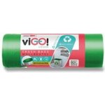 viGO! barevné pytle 60 l 10ks 30 µm zelené – Zboží Dáma