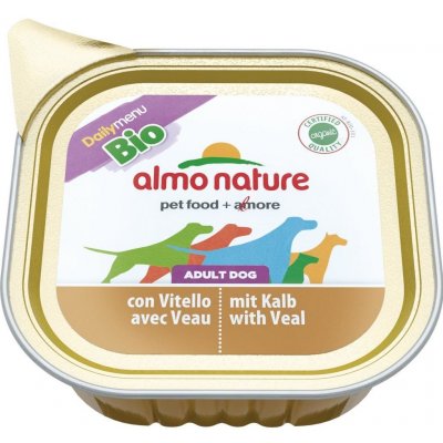 Almo Nature Daily Menu Bio WET DOG s telecím 100 g – Hledejceny.cz