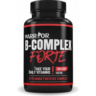 B - COMPLEX FORTE 100 tablet WARRIOR Balení 2: 100 tablet