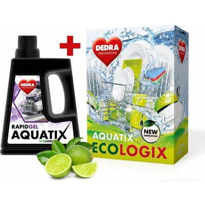 Dedra Aquatix Ecologix Sada 1+1 Gel a tablety do myčky 120 mytí – Hledejceny.cz