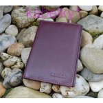 Bellugio pouzdro na doklady a karty kůže bordové – Zboží Živě