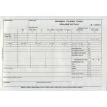 Baloušek Tisk ET212 Záznam o provozu vozidla nákladní dopravy stazka číslovaný – Zboží Dáma