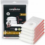 Compactor Sada vakuových úložných pytlů Bag Aspispace 3× M 70 litrů + 2× L 120 litrů – Zboží Dáma
