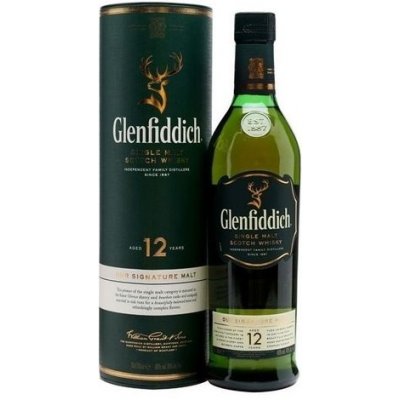 Glenfiddich 12y 40% 0,5 l (tuba)