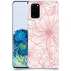 Pouzdro a kryt na mobilní telefon Samsung Pouzdro ACOVER Samsung Galaxy S20+ G985F s motivem Floral I