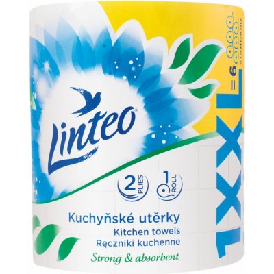 Linteo XXL 2-vrstvé bílé 60 m 1 role – Sleviste.cz