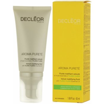 Decleor Aroma Pureté zmatňující fluid pro smíšenou a mastnou pleť Shine Control Oxygenating Fluid 50 ml