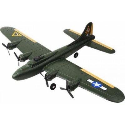 S-Idee RC letadlo BEOING B-17 Flying Fortress 2,4 GHz RTF zelená 1:10 – Zboží Mobilmania