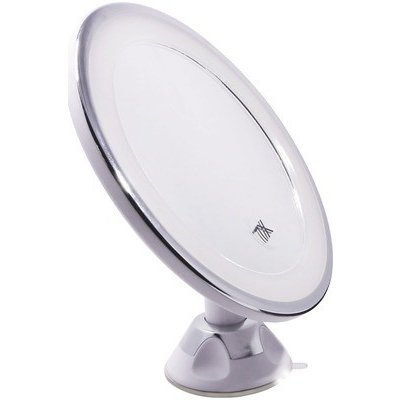 iQ Tech iMirror Magnify 10 kosmetické Make Up zrcátko zvětšující 10x LED bílá – Zboží Dáma