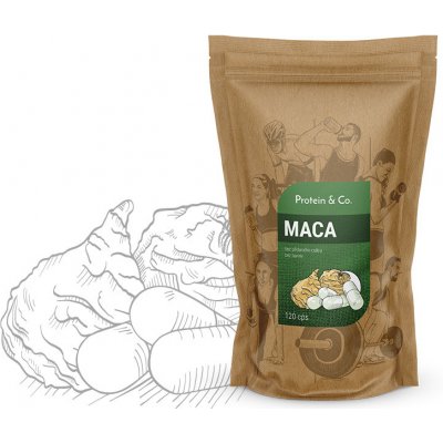 Protein & Co. Maca 120 kapslí – Hledejceny.cz