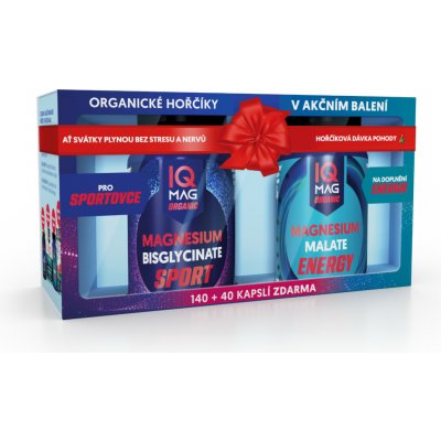 Naturprodukt IQ Mag SPORT + ENERGY 140+40 kapslí – Hledejceny.cz
