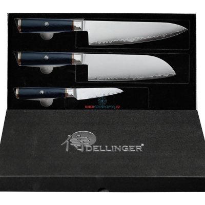 Dellinger Okami 3 ks Sada kuchařských nožů AUS10 – Zboží Dáma
