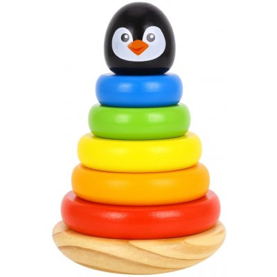 Tooky Toy pyramida Tučňák – Zboží Dáma