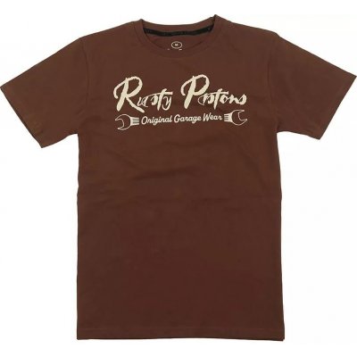 Rusty Pistons tričko RPTSM77 Carson brown triko