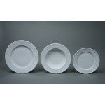 Moritz Zdekauer Talířová souprava porcelánová bílá 30 dílná – Sleviste.cz