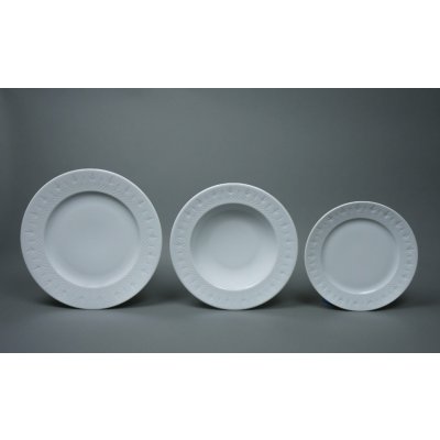 Moritz Zdekauer Talířová souprava porcelánová bílá 30 dílná – Sleviste.cz