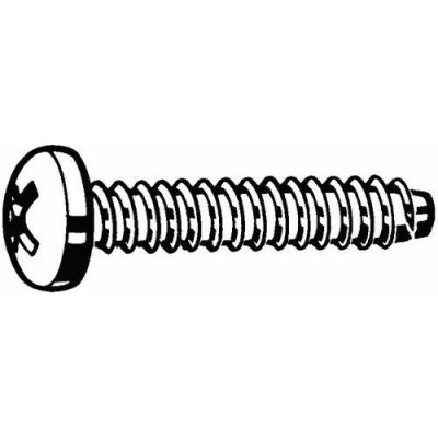 DIN 7981 F-H Ocel Poniklované ST2,9X8MM – Hledejceny.cz