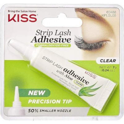 KISS Průhledné lepidlo na umělé řasy s aloe vera Strip Lash Adhesive 7 g – Zboží Mobilmania