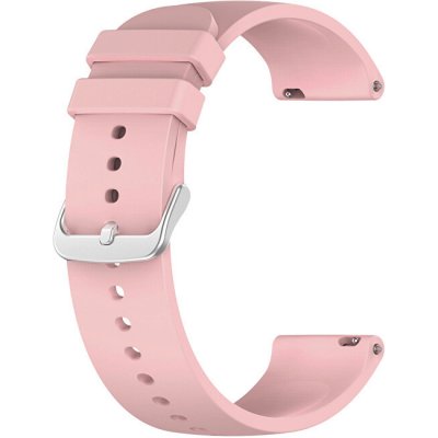 4wrist Univerzální silikonový se stříbrnou sponou Pink – Zboží Dáma
