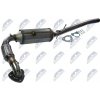 NTY Filtr Pevných Částic DPF Ford Transit Custom 2.2TDCI 2012-, Tourneo Custom 2.2TDCI 2012-/quality : Cordierite, EUR:5 (1774454)