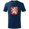 Dětské tričko Znak První Republika československá 1918–1920 tričko dětské bavlněné Půlnoční modrá