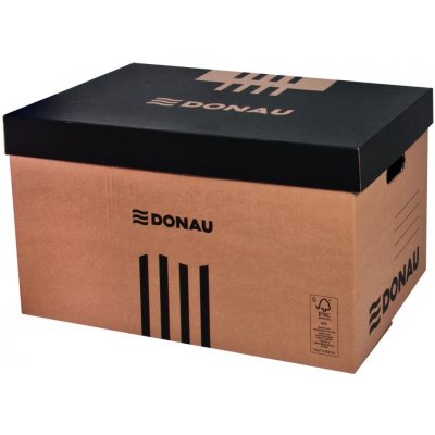 Donau archivační krabice hnědá 522 x 351 x 305 mm – Hledejceny.cz