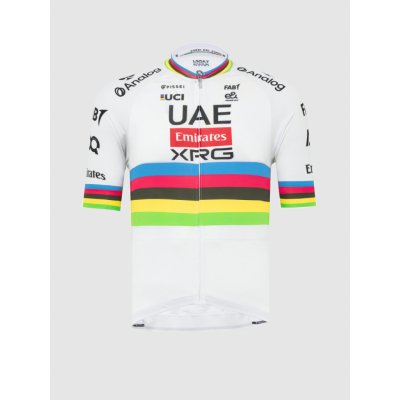 Pissei TADEJ POGACAR WORLD CHAMP REPLICA bílá – Zboží Mobilmania