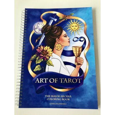 Art of Tarot, antistresové omalovánky Lenka Filonenko