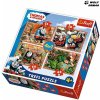 Puzzle Trefl Mašinka Tomáš 4v1 35,48,54,70 dílků