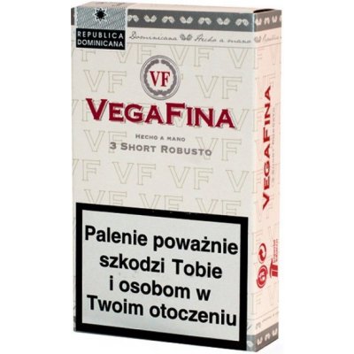 VEGAFINA SHORT ROBUSTO 3 ks – Zboží Mobilmania
