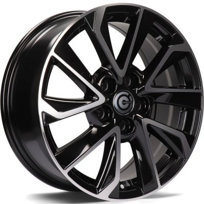 Carbonado Dynasty 7,5x18 5x114,3 ET40 black polished – Hledejceny.cz