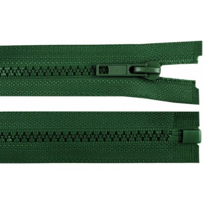 Kostěný zip šíře 5 mm délka 35 cm bundový 273 zelená June Bug – Hledejceny.cz