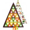 Adventní kalendář English Tea Shop BIO Trojúhelník Vánoční čaj 25 pyramidek