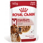 Royal Canin Medium Adult 10 x 140 g – Zboží Mobilmania