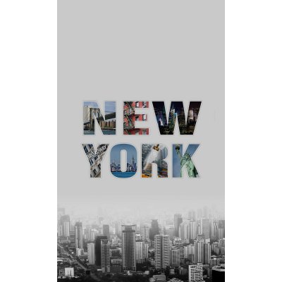Foto závěs Blackout New York 140x245cm FCP L 6598 – Hledejceny.cz