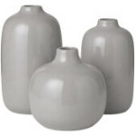 Blomus CEOLA set 3 váz lesklé šedé – Hledejceny.cz