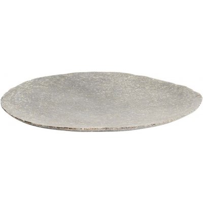 Muubs Talíř z přírodního kamene Valley 28 cm šedý – Zboží Mobilmania