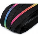Duhový zip spirálový No 3 metráž Varianta: 322 černá, Balení: 1 m 45856/104089/209562 – Hledejceny.cz