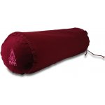 Jóga bolster PRÁNA s potahem bordová 70x20 – Zbozi.Blesk.cz