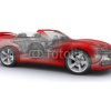 Tapety WEBLUX Samolepka fólie 3D rendered Concepts Sports Car - 43833151 3D rendered koncepty sportovní auto rozměry 270 x 200 cm