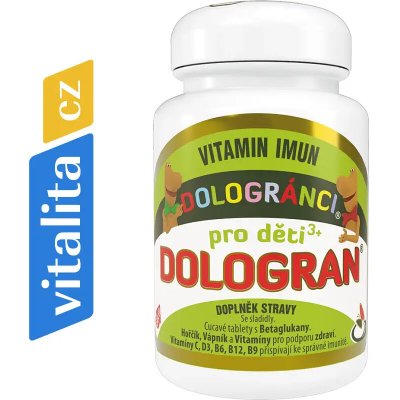 Dologran pro děti DOLOGRÁNCI Vitamin Imun 60 tablet – Hledejceny.cz