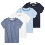 lupilu Dívčí triko 3kusy světle modrá – Zboží Mobilmania