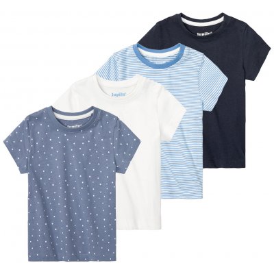 lupilu Dívčí triko 3kusy světle modrá – Zboží Mobilmania