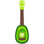 EcoToys Ukulele kytara pro děti čtyři struny kiwi – Zboží Mobilmania