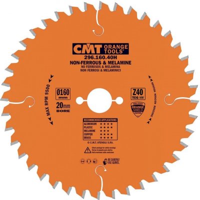 CMT Orange Pilový kotouč na lamino plast a neželezné kovy D216x2,8 d30 Z80 HW 297.080.09M – Zboží Mobilmania