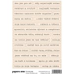 PAPERO AMO ♥ Samolepky - ČAS PRO SEBE / Fráze – Zboží Mobilmania
