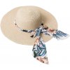 Klobouk Amparo Miranda dámský klobouk s mašlí béžová