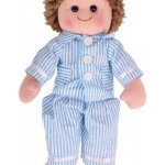 Bigjigs Toys látková Arthur v modrém pyžamu 35 cm – Sleviste.cz